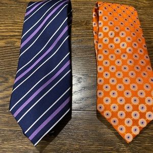 Lot of 2 Men’s Tasso Ella ties